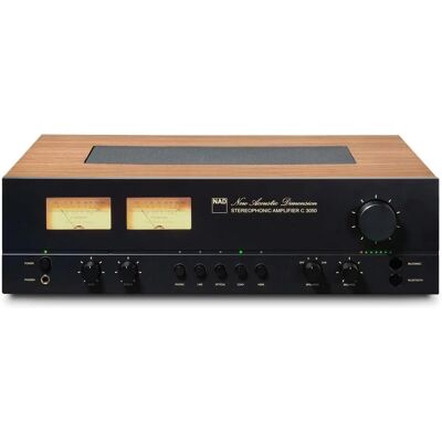 Amplificateur Stéréo Hybride NAD C3050 - Design Vintage & Fonctionnalités Modernes - Publicité Amplificateur Stéréo Hybride NAD C3050 - Design Vintage & Fonctionnalités Modernes - Publicité