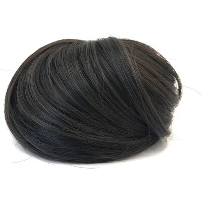 Hair Rehab London Jet Black Clip-on Bun - Hair Extension Hair Rehab London Jet Black Clip-on Bun - Hair Extension