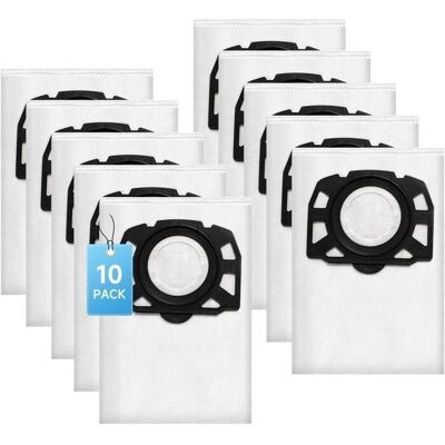 Kärcher - WD4/WD5/WD6 - 10pc - WD4/WD5/WD6 compatible - Sacs poussière - Publicité Kärcher - WD4/WD5/WD6 - 10pc - WD4/WD5/WD6 compatible - Sacs poussière - Publicité