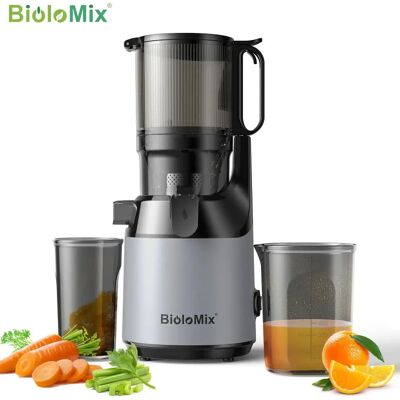 BioloMix Juicer - 130mm Cold Press Feed Tube - Fruits BioloMix Juicer - 130mm Cold Press Feed Tube - Fruits