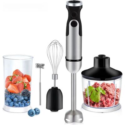 BioloMix Hand Blender - 5-in-1, 1200W, 800ml, Vlees & Groente Hakmolen BioloMix Hand Blender - 5-in-1, 1200W, 800ml, Vlees & Groente Hakmolen