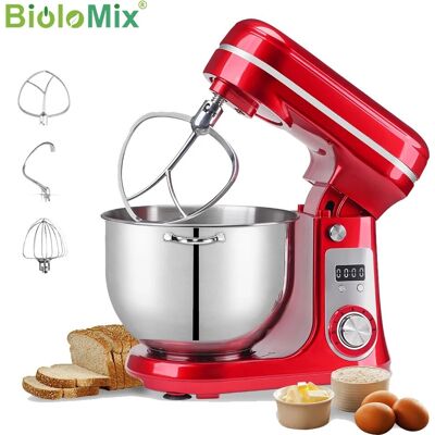BioloMix Stand Mixer - Quiet Motor, Multi-purpose Blender, Egg Beater - Kitchen Food Processor BioloMix Stand Mixer - Quiet Motor, Multi-purpose Blender, Egg Beater - Kitchen Food Processor