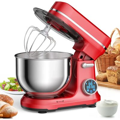 Mixer da Cucina BioloMix 1200W 11 Velocità Schermo OLED Mixer da Cucina BioloMix 1200W 11 Velocità Schermo OLED