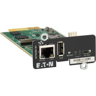 Eaton Network M3 - Gigabit Ethernet Netzwerkkarte - Schneller Datentransfer Eaton Network M3 - Gigabit Ethernet Netzwerkkarte - Schneller Datentransfer