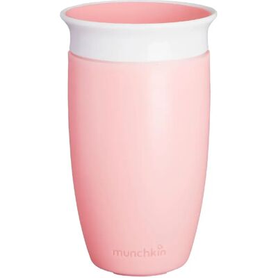 Munchkin Pink Miracle 360 Graden Drinkbeker - 296ml Munchkin Pink Miracle 360 Graden Drinkbeker - 296ml