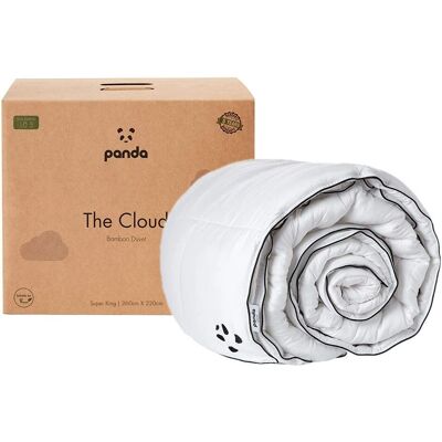 Panda London Panda Cloud Bamboo Duvet - All-Season White Super King Panda London Panda Cloud Bamboo Duvet - All-Season White Super King