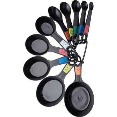 Set di 10 Cucchiai Doseur Kitchen Craft - Nero Set di 10 Cucchiai Doseur Kitchen Craft - Nero