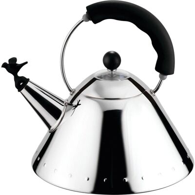 Alessi 9093 B - Noir - Bouilloire - Publicité Alessi 9093 B - Noir - Bouilloire - Publicité