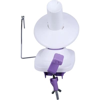 KnitPro 10941 Bobine di Lana, Viola/Bianco, 30x35x30cm KnitPro 10941 Bobine di Lana, Viola/Bianco, 30x35x30cm