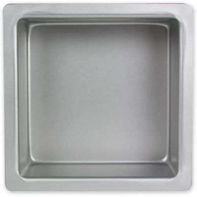 PME Square Baking Pan - Rectangular Shape, 102mm Deep, Aluminum PME Square Baking Pan - Rectangular Shape, 102mm Deep, Aluminum