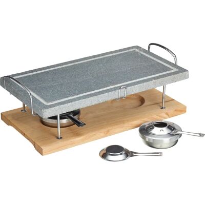 Gril en Pierre Chaud Artesà Artesa - Ensemble de gril en pierre gourmet pour steaks, fruits de mer et légumes Gril en Pierre Chaud Artesà Artesa - Ensemble de gril en pierre gourmet pour steaks, fruits de mer et légumes