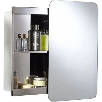 Armoire à Porte Coulissante en Acier Inoxydable Croydex Medway Armoire à Porte Coulissante en Acier Inoxydable Croydex Medway