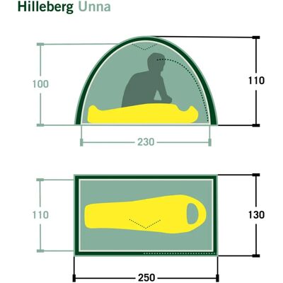Hilleberg Unna Sand Allzweckzelt Solo Hilleberg Unna Sand Allzweckzelt Solo