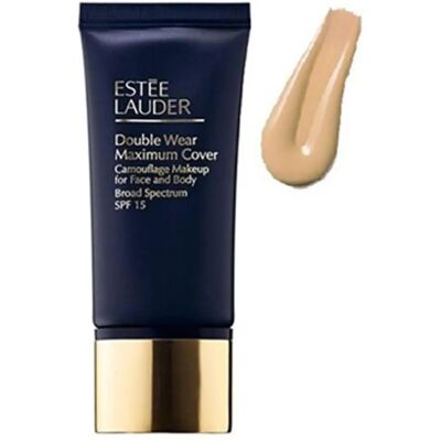Estée Lauder Double Wear Maximum Cover Foundation - Baunilha cremosa - Base Estée Lauder Double Wear Maximum Cover Foundation - Baunilha cremosa - Base