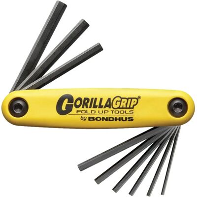 Bondhus 12591 Ensemble de Clés Allen GorillaGrip - 0.050-3/16 - Clés Allen - Publicité Bondhus 12591 Ensemble de Clés Allen GorillaGrip - 0.050-3/16 - Clés Allen - Publicité