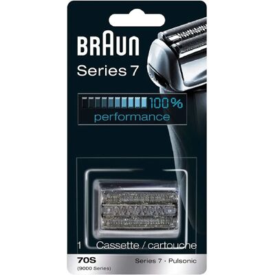 BRAUN - 70S - Series 7 - Pulsonic - Foil Cutter Cassette - Publicité BRAUN - 70S - Series 7 - Pulsonic - Foil Cutter Cassette - Publicité