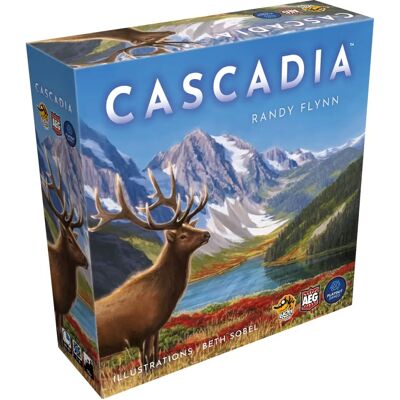 Lucky Duck Games Cascadia - Habitat Puzzle Brettspiel Lucky Duck Games Cascadia - Habitat Puzzle Brettspiel