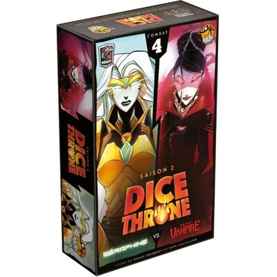 Lucky Duck Games Dice Throne Saison 2 Séraphine vs Reine Vampire - Brettspiel Lucky Duck Games Dice Throne Saison 2 Séraphine vs Reine Vampire - Brettspiel