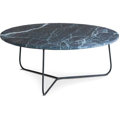 Mesa de centro escandinava de mármol verde PIB - Mesa de café Mesa de centro escandinava de mármol verde PIB - Mesa de café