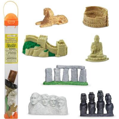Safari Ltd World Landmarks Toob 7 Figuras - Set de monumentos Safari Ltd World Landmarks Toob 7 Figuras - Set de monumentos