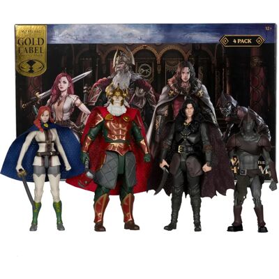 Figurine Il Signore degli Anelli Rohirrim - Helm, Hera, Shank & Wulf - McFarlane Figurine Il Signore degli Anelli Rohirrim - Helm, Hera, Shank & Wulf - McFarlane