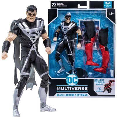 Figurina Superman Blackest Night 7" - DC Multiverse di McFarlane Toys Figurina Superman Blackest Night 7" - DC Multiverse di McFarlane Toys