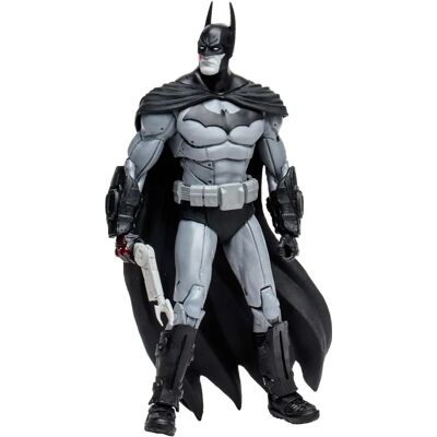 Figura d'azione Monocromatica Batman: Arkham City di McFarlane Toys - DC Multiverse Figura d'azione Monocromatica Batman: Arkham City di McFarlane Toys - DC Multiverse