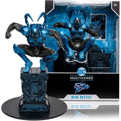 Figura PVC Blue Beetle 30cm - McFarlane Toys Collezionabile DC Figura PVC Blue Beetle 30cm - McFarlane Toys Collezionabile DC