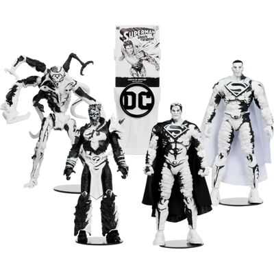 McFarlane Superman Action Figure - 18 cm, Gold Label, Comic Book Pack McFarlane Superman Action Figure - 18 cm, Gold Label, Comic Book Pack