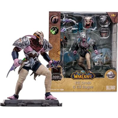 Akční figurka Noční elf Druid Zloděj - 15cm World of Warcraft Akční figurka Noční elf Druid Zloděj - 15cm World of Warcraft