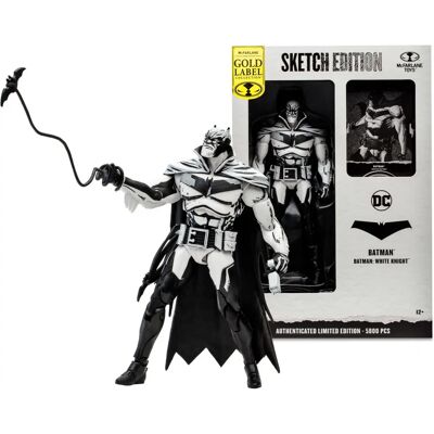 McFarlane Batman White Knight Action Figure - DC Multiverse McFarlane Batman White Knight Action Figure - DC Multiverse