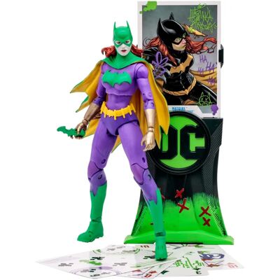 McFarlane Batgirl Jokerized Action Figure - 18cm - DC Multiverse Gold Label McFarlane Batgirl Jokerized Action Figure - 18cm - DC Multiverse Gold Label