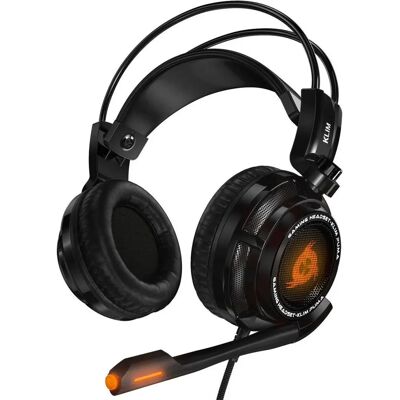 KLIM Puma Auriculares inalámbricos para jugar 7.1 Surround Negros KLIM Puma Auriculares inalámbricos para jugar 7.1 Surround Negros