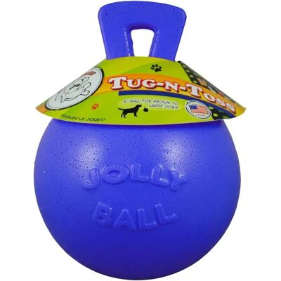 Jolly Pets Jouet pour Chiens Bleu - 20cm - Durable, Flotte, Auto-Gonflant - Origine USA - Publicité Jolly Pets Jouet pour Chiens Bleu - 20cm - Durable, Flotte, Auto-Gonflant - Origine USA - Publicité
