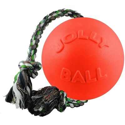 Jolly Pets Jolly Ball Romp-n-Roll 15cm Orange - Jouet pour chien - Publicité Jolly Pets Jolly Ball Romp-n-Roll 15cm Orange - Jouet pour chien - Publicité
