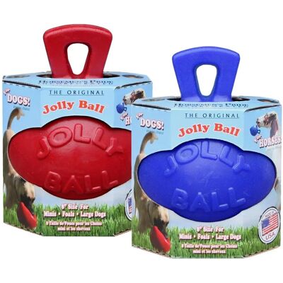 Jolly Pets Dual Jolly Ball - 8 pouces, Rouge, Résistant à la morsure - Balle de jeu - Publicité Jolly Pets Dual Jolly Ball - 8 pouces, Rouge, Résistant à la morsure - Balle de jeu - Publicité