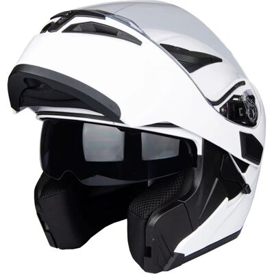 Casque 57-64 cm Blanc Intégral - Casque - Publicité Casque 57-64 cm Blanc Intégral - Casque - Publicité