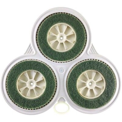 BIERRE STORE - Modulo pecari pad spazzole abrasive lucidatrice folletto pl515 pulilux - per Folletto PL515 Pulilux - set di pads lucidanti BIERRE STORE - Modulo pecari pad spazzole abrasive lucidatrice folletto pl515 pulilux - per Folletto PL515 Pulilux - set di pads lucidanti