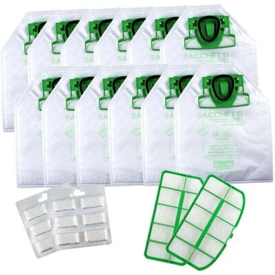 BIERRE STORE Kit Sacchetti Aspirapolvere - Compatibile VK200, VK220S BIERRE STORE Kit Sacchetti Aspirapolvere - Compatibile VK200, VK220S