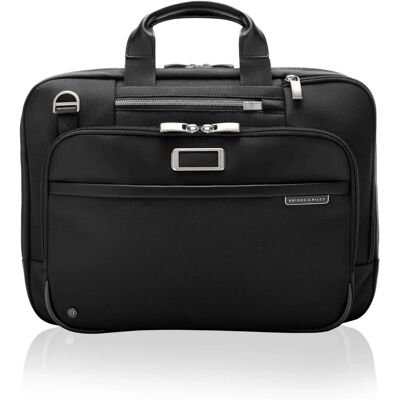 Briggs & Riley Medium Expandable Brief - Black - Briefcase Briggs & Riley Medium Expandable Brief - Black - Briefcase