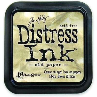 Ranger Old Paper Distress Ink Pad - Ink Pad for Vintage Effects Ranger Old Paper Distress Ink Pad - Ink Pad for Vintage Effects