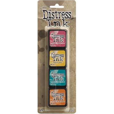 Tim Holtz Mini Distress Inktpad Set - Set met Inktpads Tim Holtz Mini Distress Inktpad Set - Set met Inktpads
