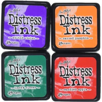 Ranger Tim Holtz Mini Distress Ink Kit - 4 Colors Ranger Tim Holtz Mini Distress Ink Kit - 4 Colors
