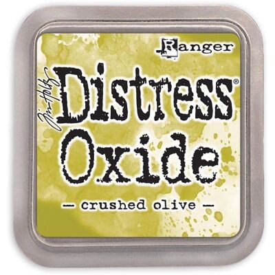Tim Holtz Crushed Olive Distress Oxide Ink Pad - Ink Pads Tim Holtz Crushed Olive Distress Oxide Ink Pad - Ink Pads