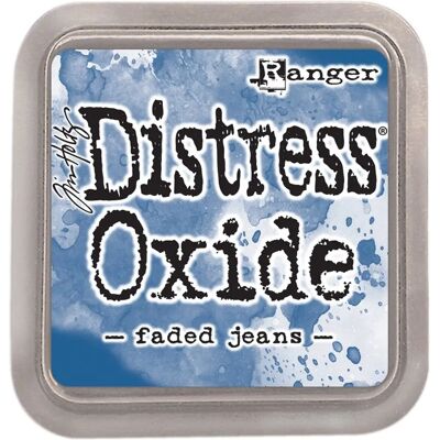 Ranger Distress Oxide Ink Pad Faded Jeans - Ink Pad Ranger Distress Oxide Ink Pad Faded Jeans - Ink Pad
