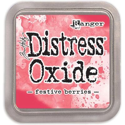 Tim Holtz Distress Oxide Ink Pad - Festive Berries - Ink Pad Tim Holtz Distress Oxide Ink Pad - Festive Berries - Ink Pad