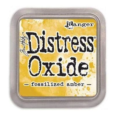 Ranger Distress Oxide Pad - Fossilized Amber - Ink Pad - Water-Reactive Color Ranger Distress Oxide Pad - Fossilized Amber - Ink Pad - Water-Reactive Color