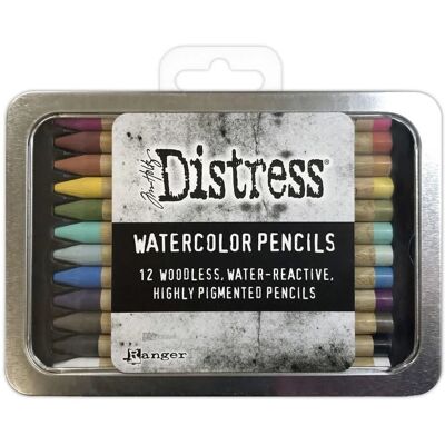 Kit de Crayons Aquarelle Tim Holtz Distress 1 - Crayons aquarelle - Publicité Kit de Crayons Aquarelle Tim Holtz Distress 1 - Crayons aquarelle - Publicité