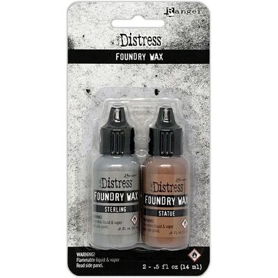 Ranger - Distress Foundry Wax Kit 2 - Sterling - Wax kit Ranger - Distress Foundry Wax Kit 2 - Sterling - Wax kit