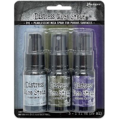 Tim Holtz Distress Halloween Mica Stain Set - Mica Spray - Halloween - #6 Tim Holtz Distress Halloween Mica Stain Set - Mica Spray - Halloween - #6